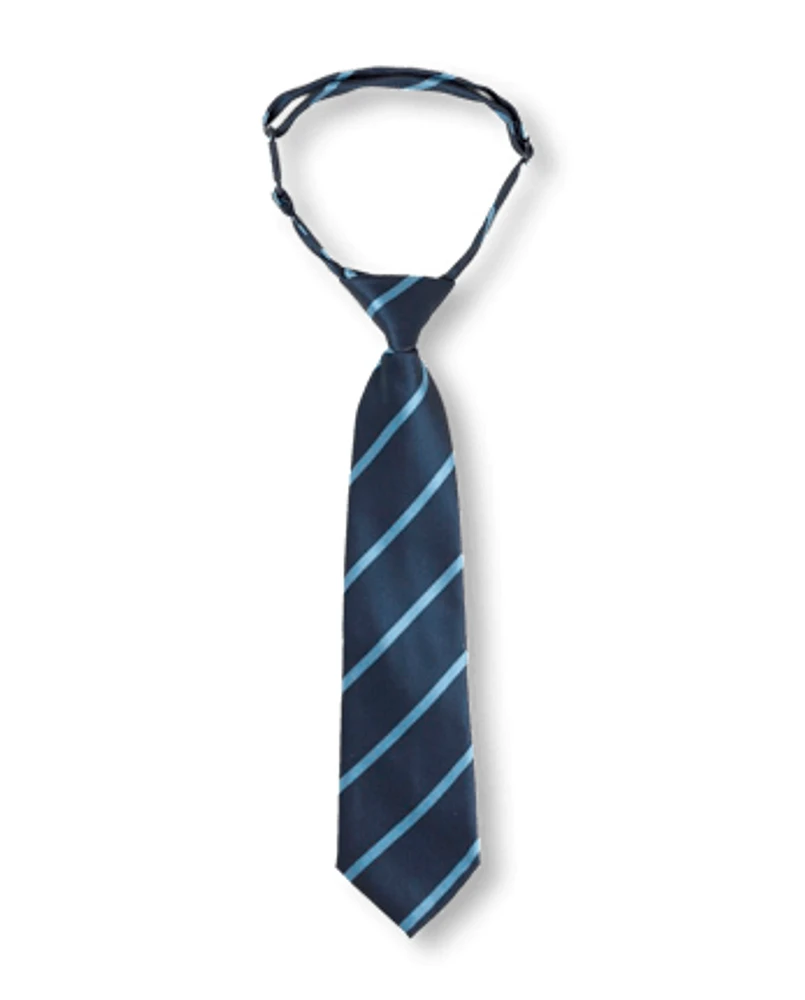 Toddler Boys Pinstripe Tie