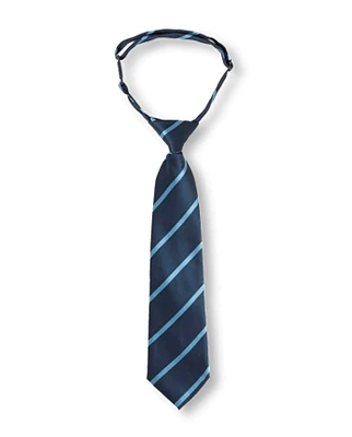 Toddler Boys Pinstripe Tie