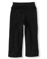 Baby And Toddler Girls Active Foldover Waist Pants