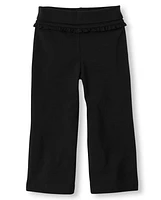 Pantalon actif à taille repliable pour bébés et petites filles