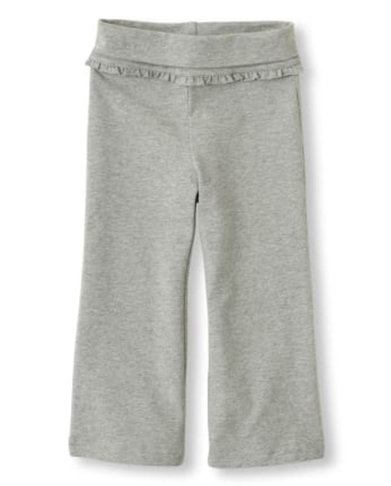 Baby And Toddler Girls Active Foldover Waist Pants