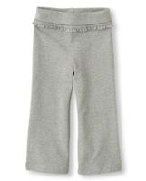 Baby And Toddler Girls Active Foldover Waist Pants