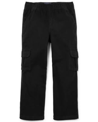 Boys Uniform Pull On Chino Cargo Pants