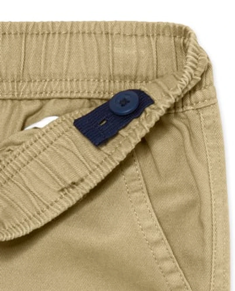 Pantalon cargo à enfiler pour garçon