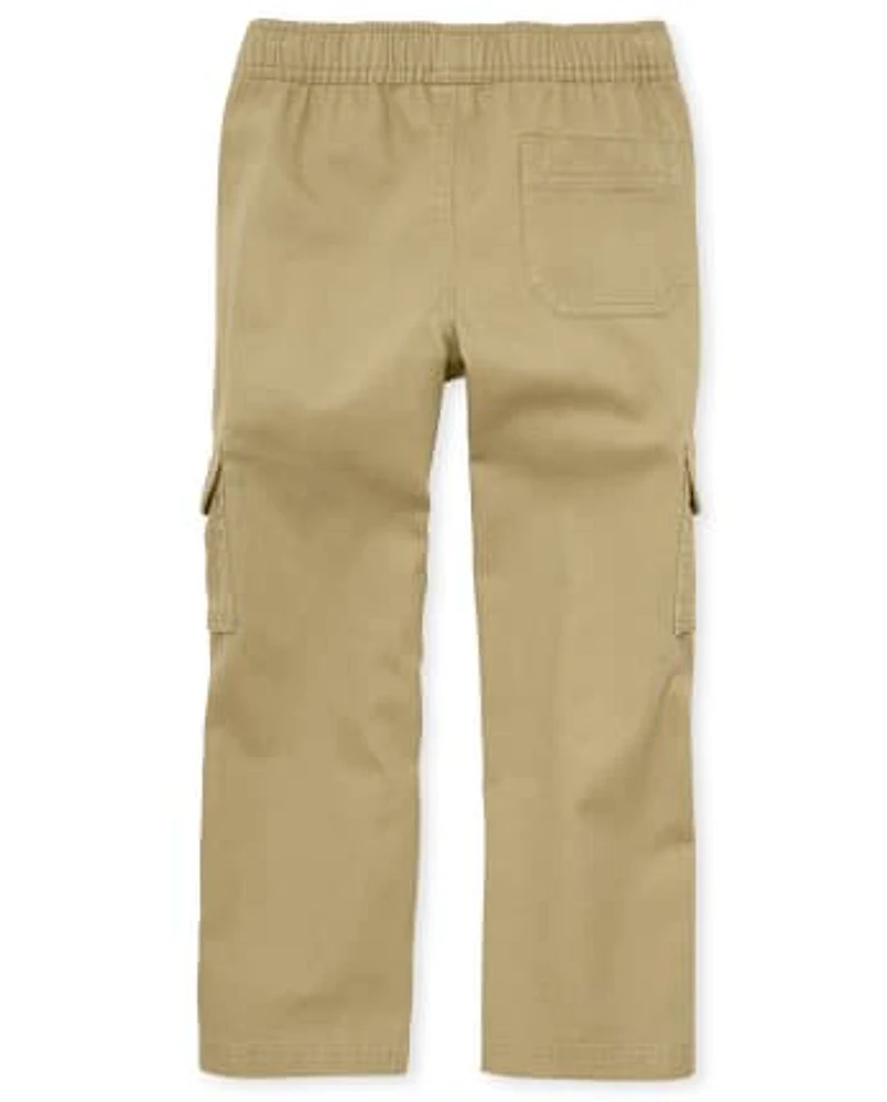 Pantalon cargo à enfiler pour garçon