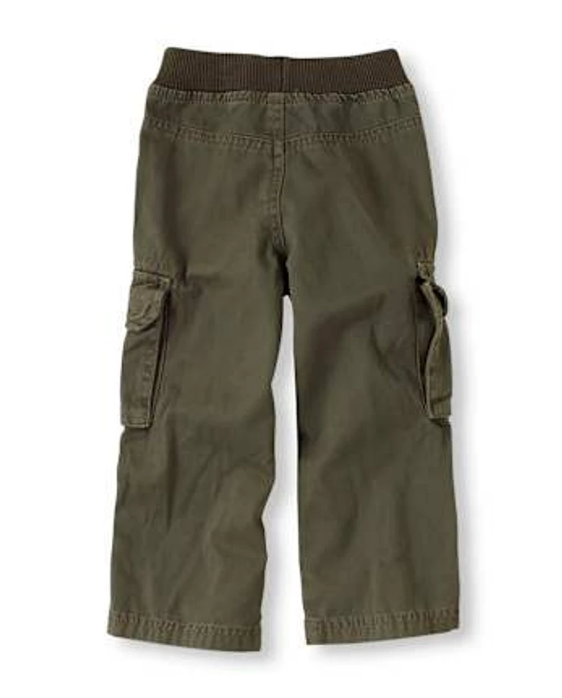 Baby And Toddler Boys Pull On Cargo Pants