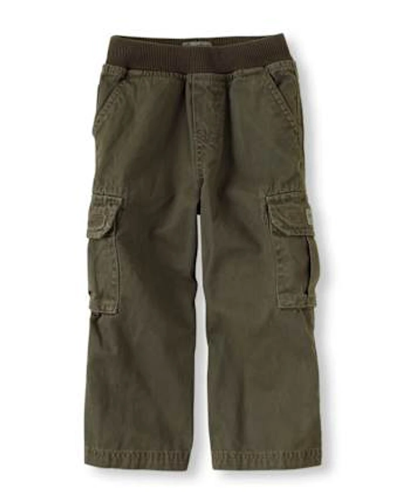 Baby And Toddler Boys Pull On Cargo Pants