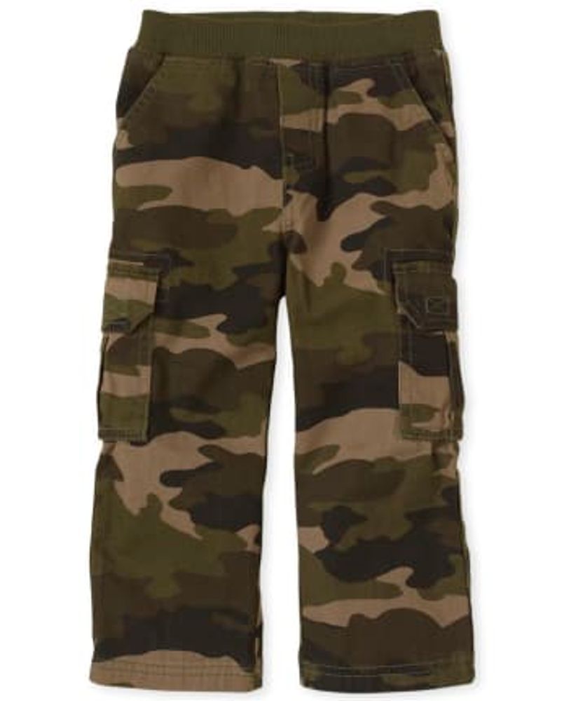 Baby And Toddler Boys Uniform Pull On Chino Cargo Pants