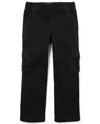 Pantalon cargo à enfiler pour garçon