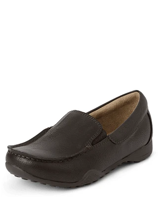 Boys Slip On Dress Shoes