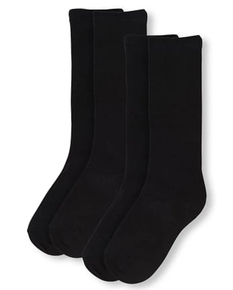 Girls Knee Socks 2-Pack