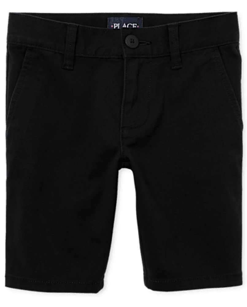 Girls Uniform Stretch Chino Shorts