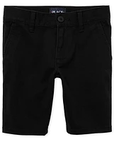 Girls Uniform Stretch Chino Shorts