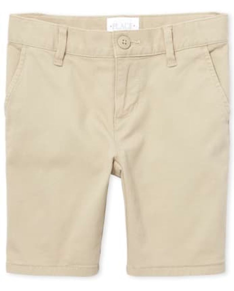 Girls Uniform Stretch Chino Shorts