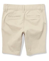 Short chino d'uniforme pour filles