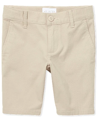 Girls Uniform Stretch Chino Shorts