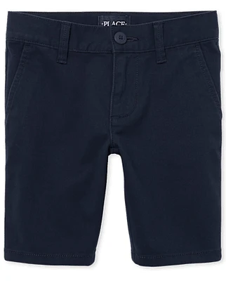 Girls Uniform Stretch Chino Shorts