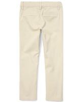 Girls Uniform Stretch Bootcut Chino Pants