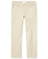 Girls Uniform Stretch Bootcut Chino Pants