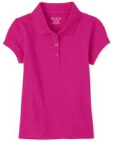 Girls Uniform Pique Polo