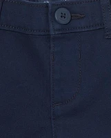 Toddler Girls Uniform Stretch Bootcut Chino Pants