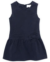 Toddler Girls Uniform Bow Jumper