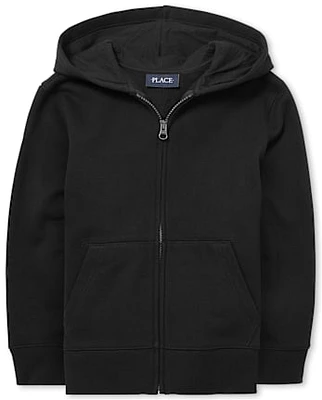 Kids Fleece Zip Up Hoodie