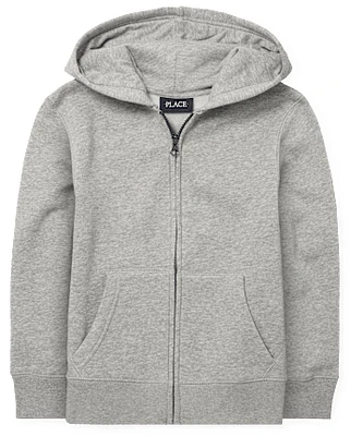 Kids Fleece Zip Up Hoodie