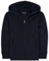 Boys Fleece Zip Up Hoodie