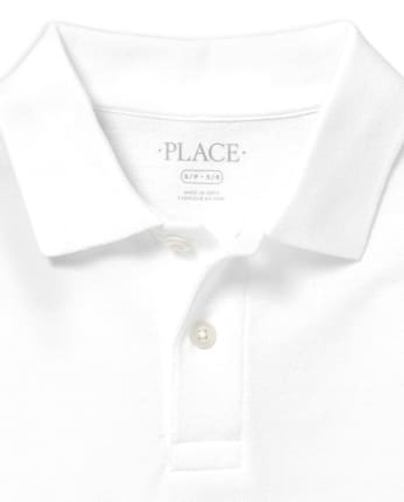 Kids Uniform Pique Polo