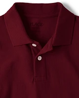 Kids Uniform Pique Polo