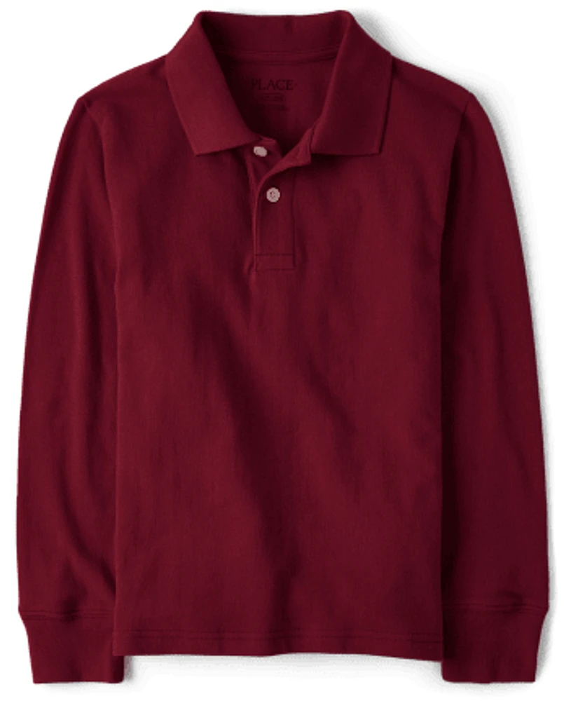Kids Uniform Pique Polo