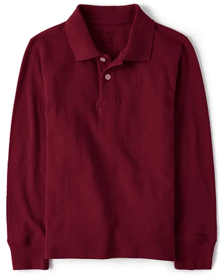 Kids Uniform Pique Polo