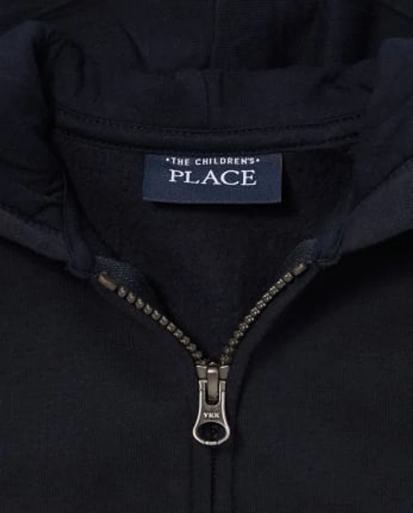 Baby and Toddler Fleece Zip Up Hoodie