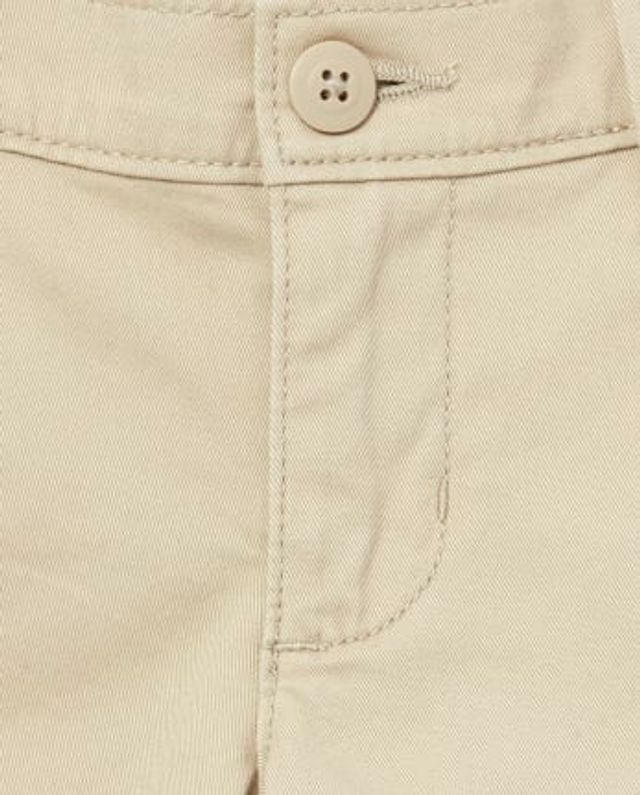 Boys Uniform Stain And Wrinkle Resistant Stretch Twill Woven Skinny Chino  Pants