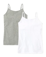 Lot de 2 camisoles basiques pour filles