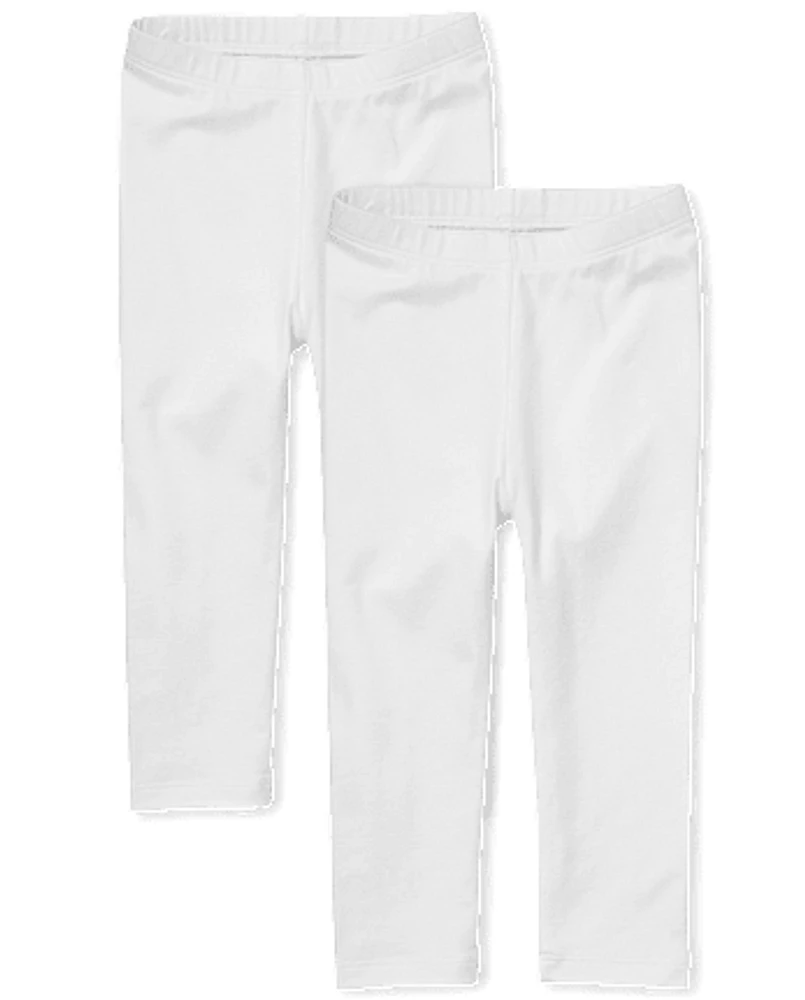 Baby And Toddler Girls Leggings 2-Pack