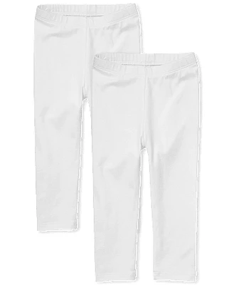 Baby And Toddler Girls Leggings 2-Pack