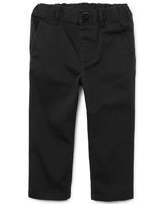 Baby And Toddler Boys Uniform Straight Chino Pants