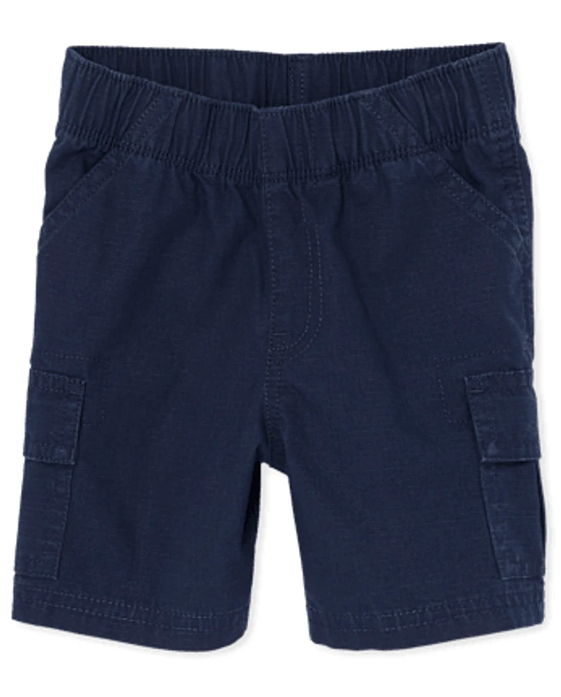 Toddler Boys Pull On Cargo Shorts