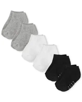 Unisex Baby And Toddler Ankle Socks 6-Pack