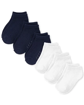 Unisex Baby And Toddler Ankle Socks 6-Pack