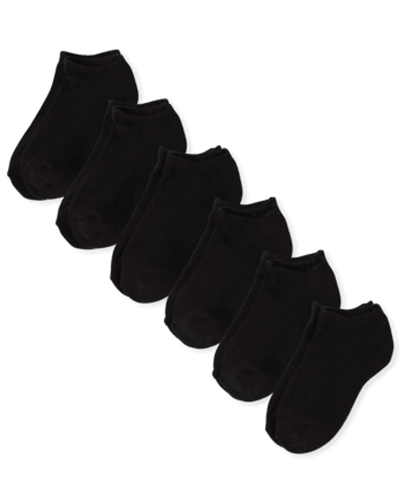 Unisex Kids Ankle Socks 6-Pack