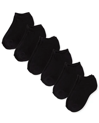 Unisex Kids Ankle Socks 6-Pack