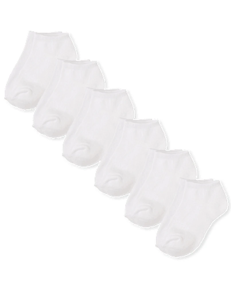 Unisex Kids Ankle Socks 6-Pack