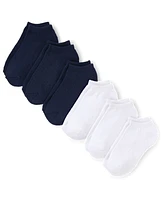 Unisex Kids Ankle Socks 6-Pack