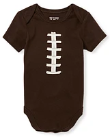 Baby Boys Football Graphic Bodysuit