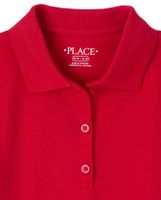 Girls Uniform Pique Polo Dress