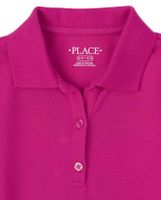 Girls Uniform Pique Polo Dress