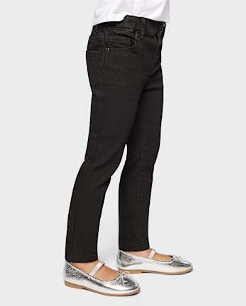 Jean skinny basique pour bébé et toute-petite fille